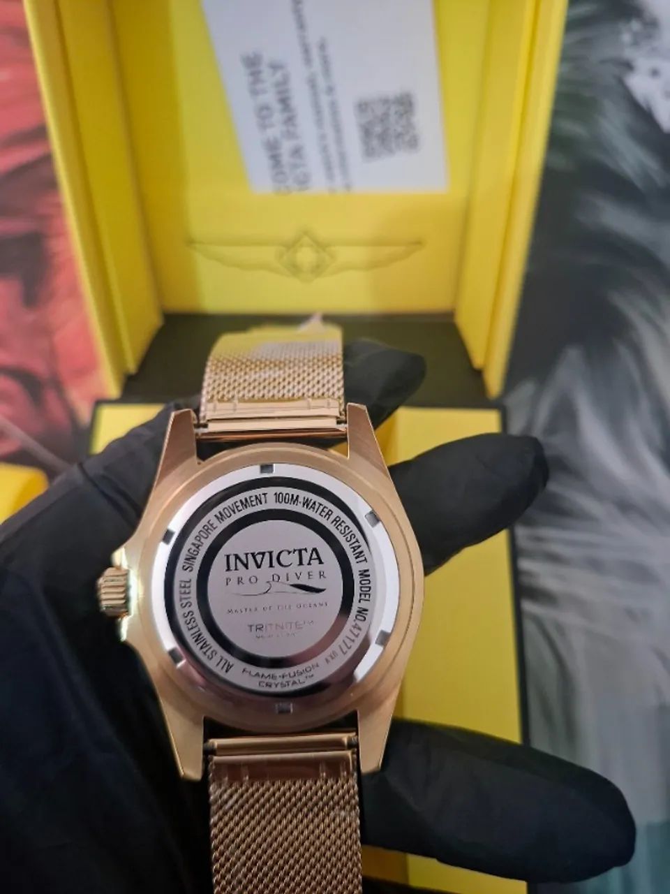 Relógio INVICTA ORIGINAL MODELO PRO DIVER COM PULSEIRA DE IMÃ - Foto 4