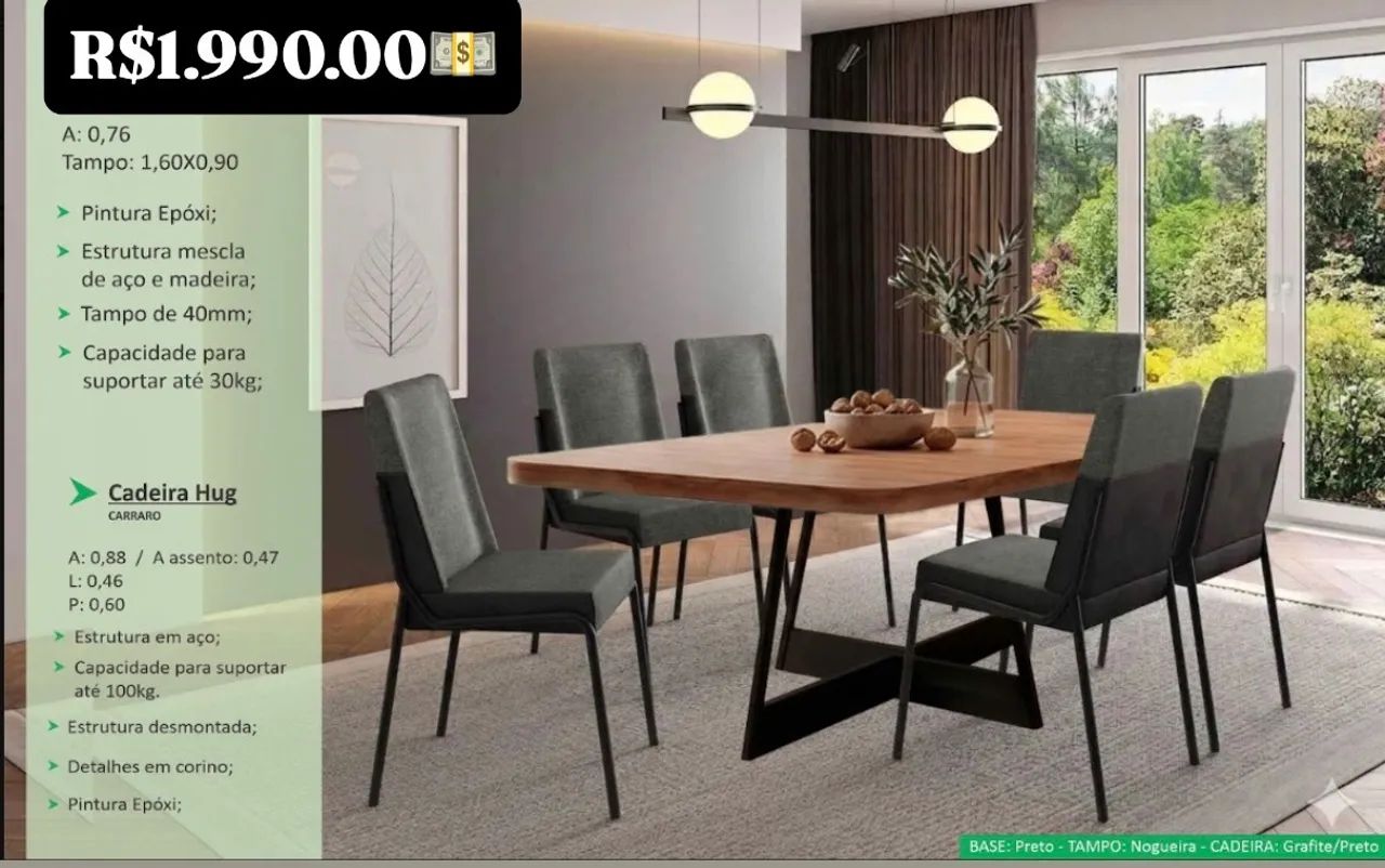Mesa de Jantar E92 - Foto 3