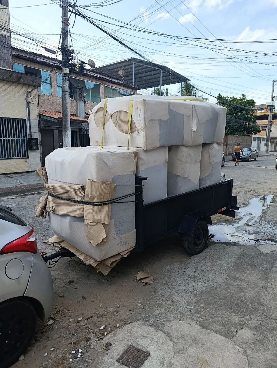 Pequenos fretes na Grande Vitória com reboque  - Foto 3