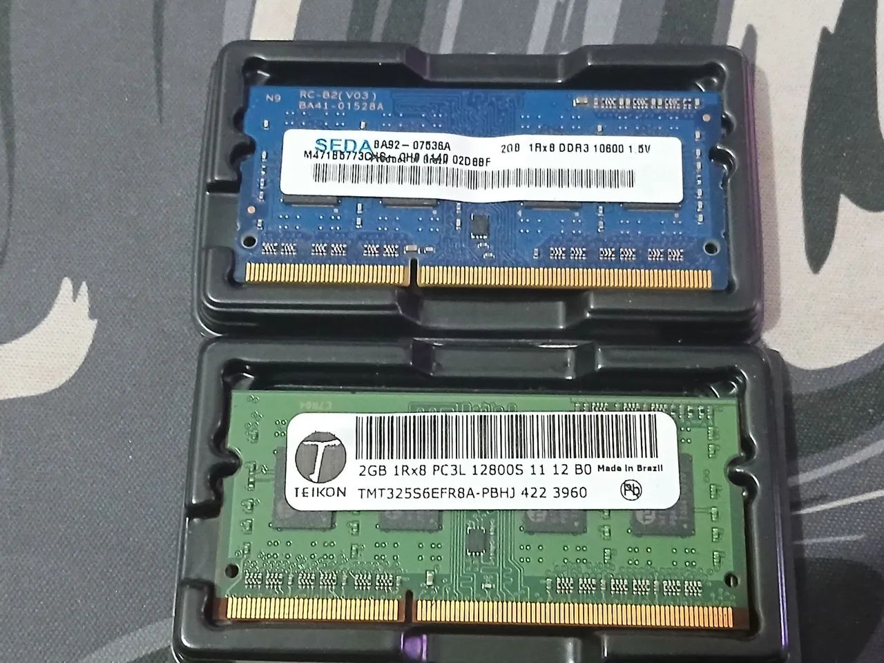 Memória ram de notebook