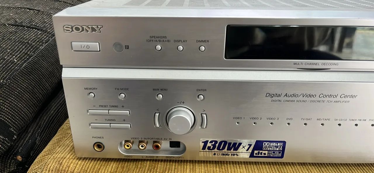 Receiver Sony STR-DE898 Polyvox Gradiente JBL - Foto 5