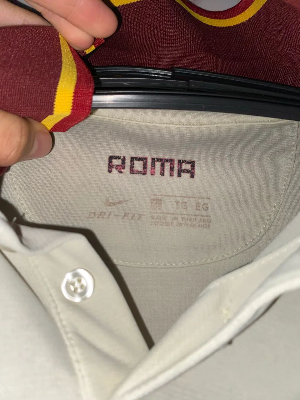 CAMISA DE TIME AS ROMA - Foto 4