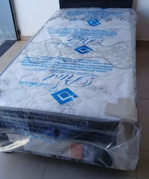 CAMA BOX SOLTEIRO - PRODUTO LACRADO -  PREÇO IMBATÍVEL