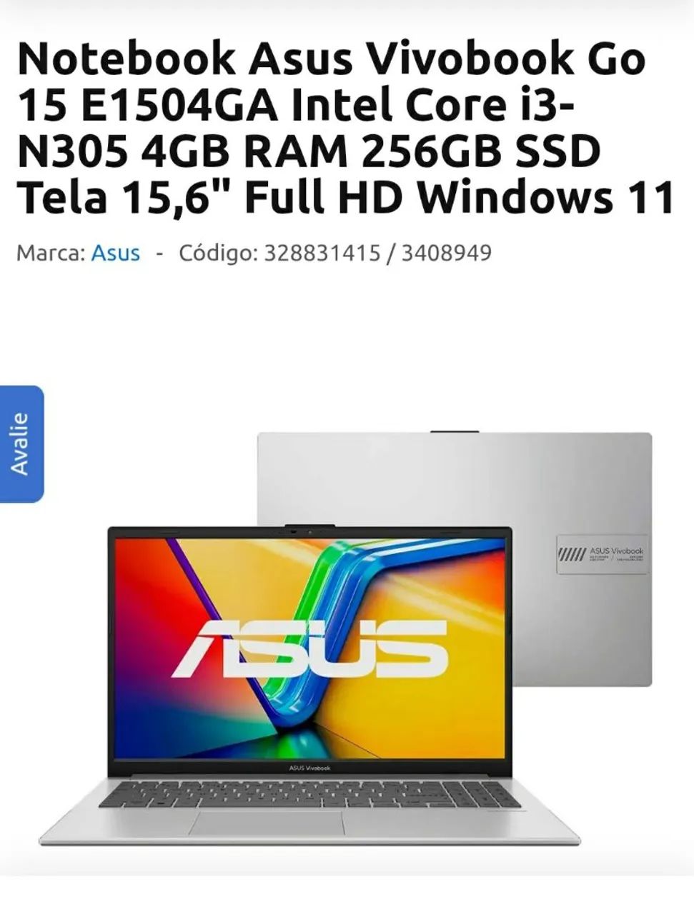 Notebook Asus novinho! - Foto 3