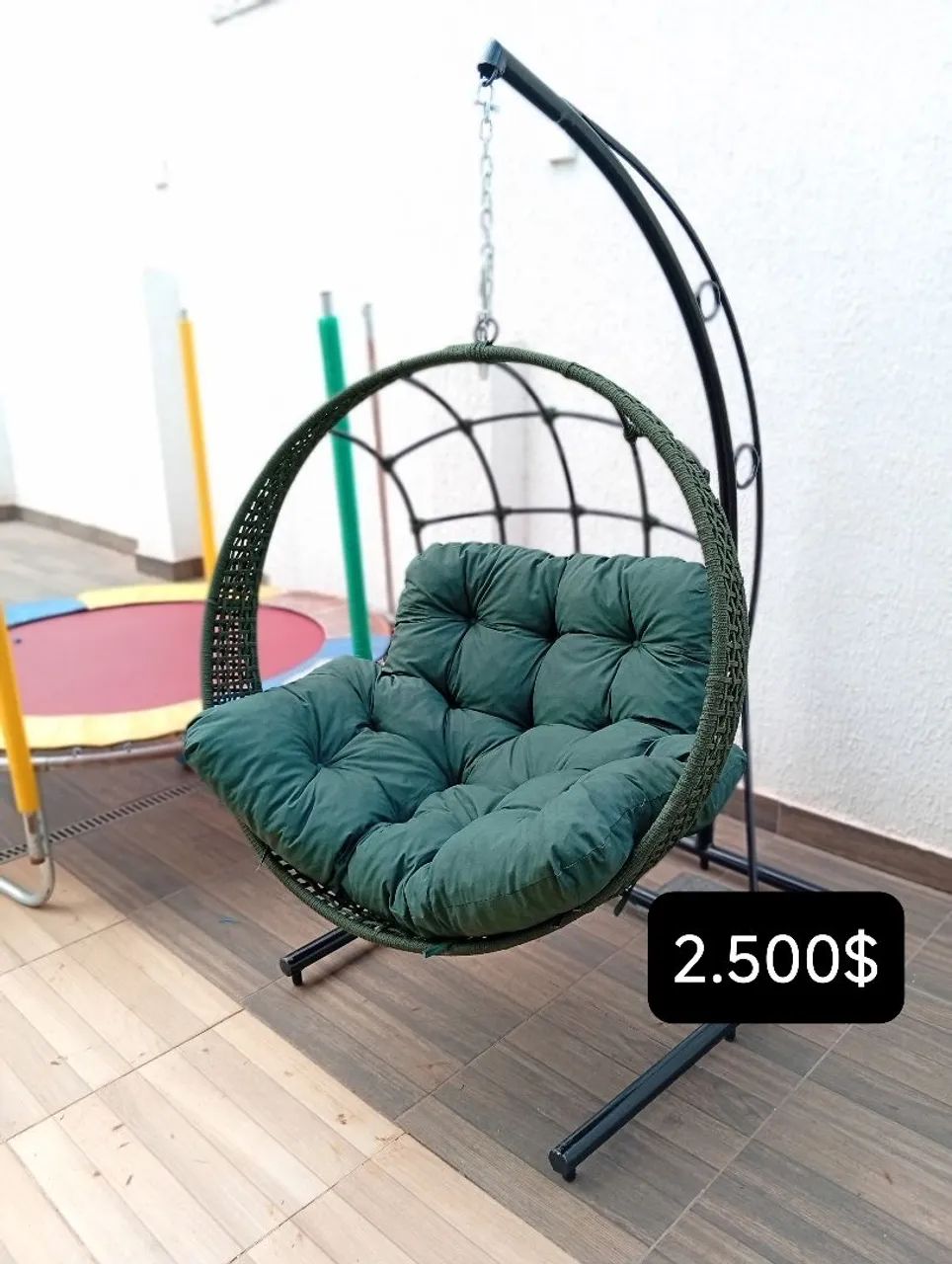 Balanço na corda náutica 