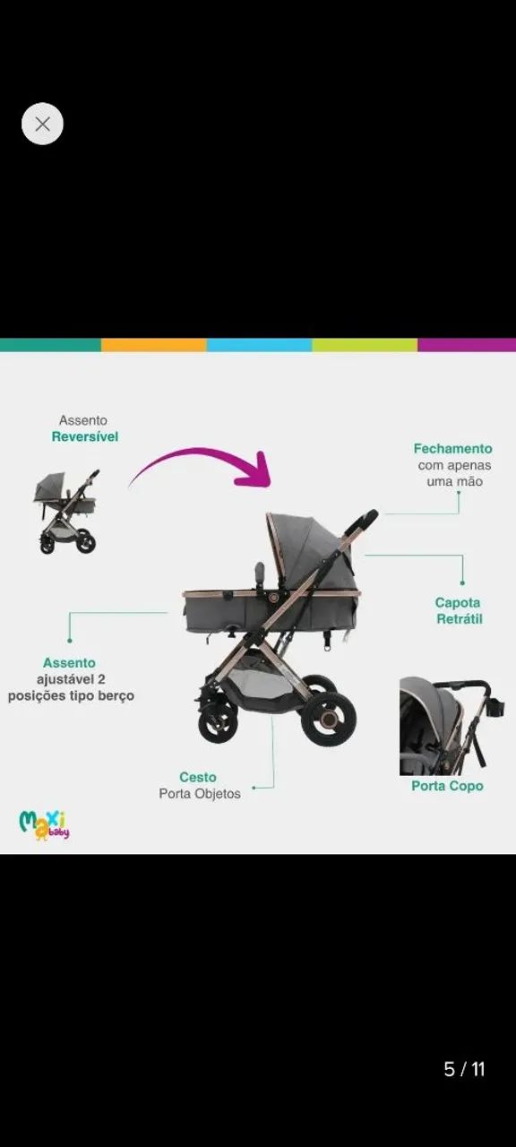 Carrinho de bebê  - Foto 3