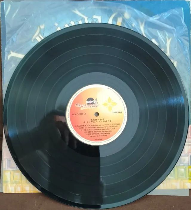 Lp Disco De Vinil Gospel Evangélico Esdras - A Linda Cidade - Foto 3