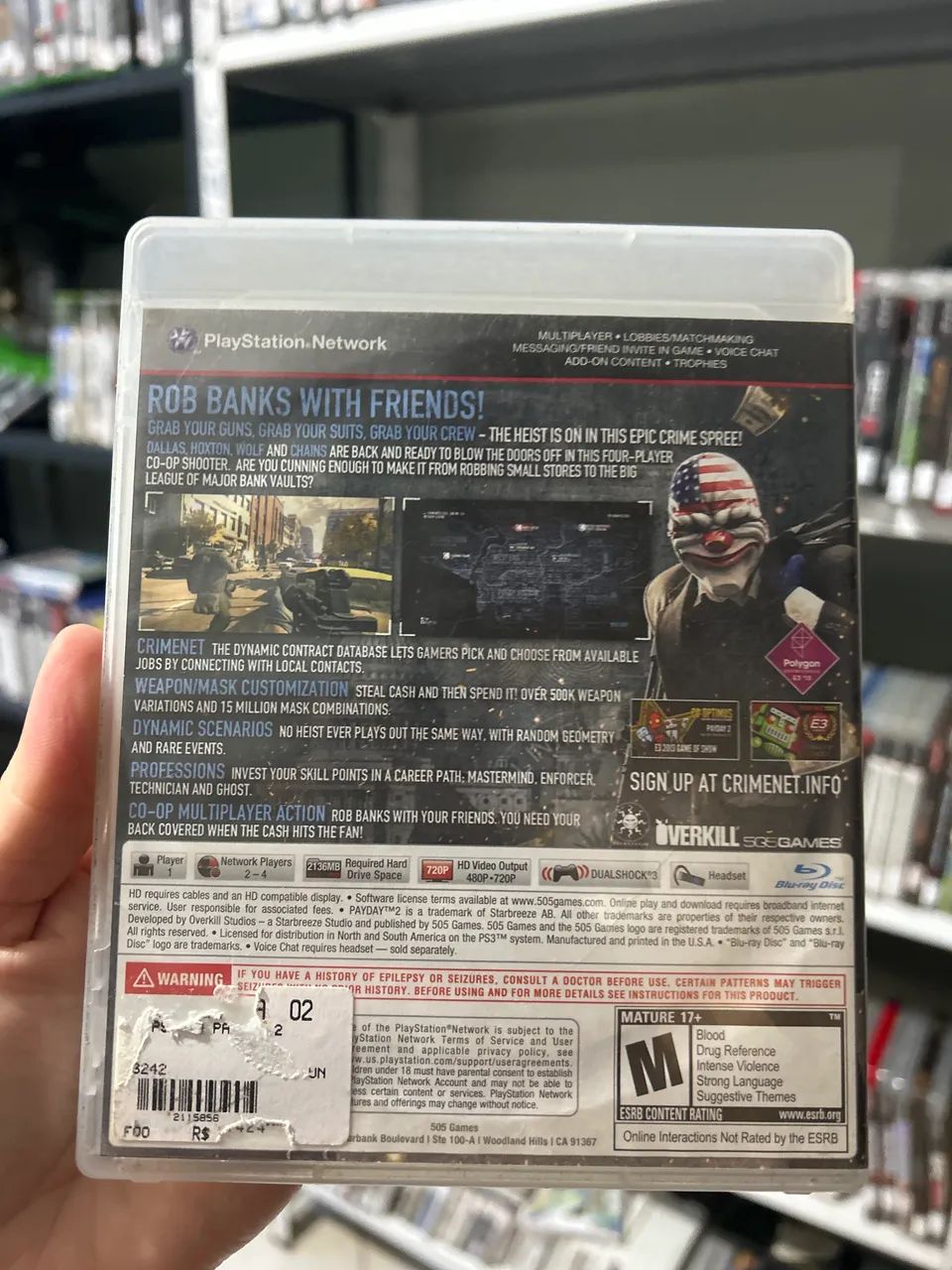 Payday 2 PS3 - Foto 2