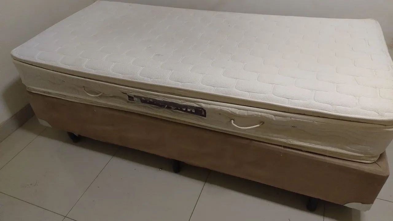 Cama box com colchão solteiro  - Foto 2
