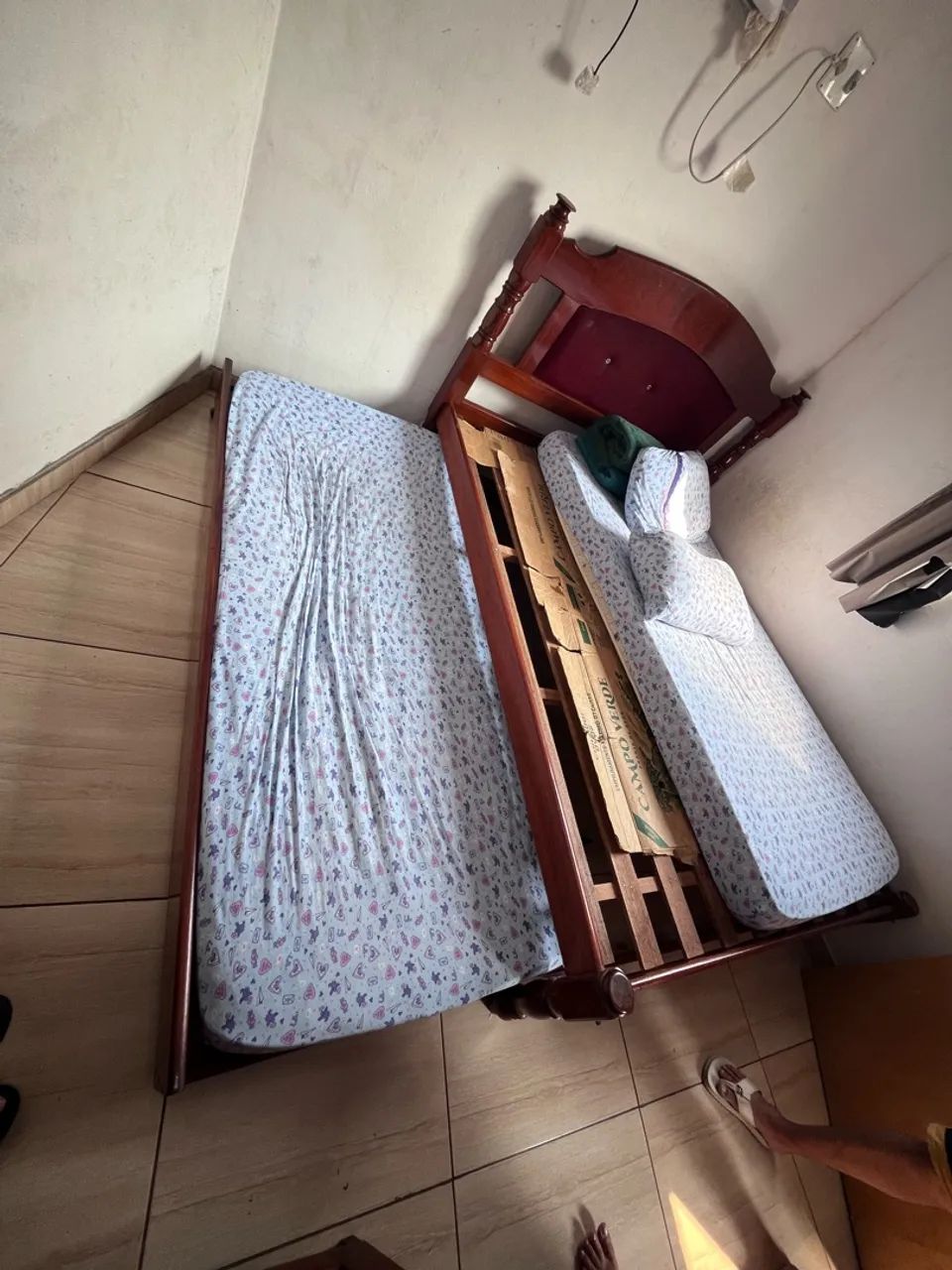 Vendo bicama madeira maciça 600 - Foto 3