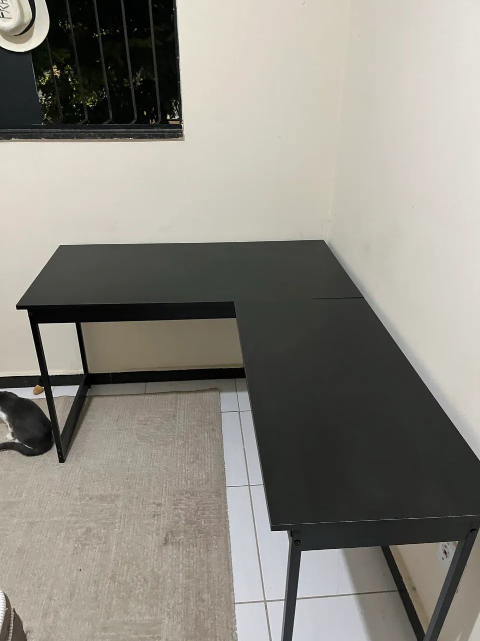Mesa em L de escritório  - Foto 4