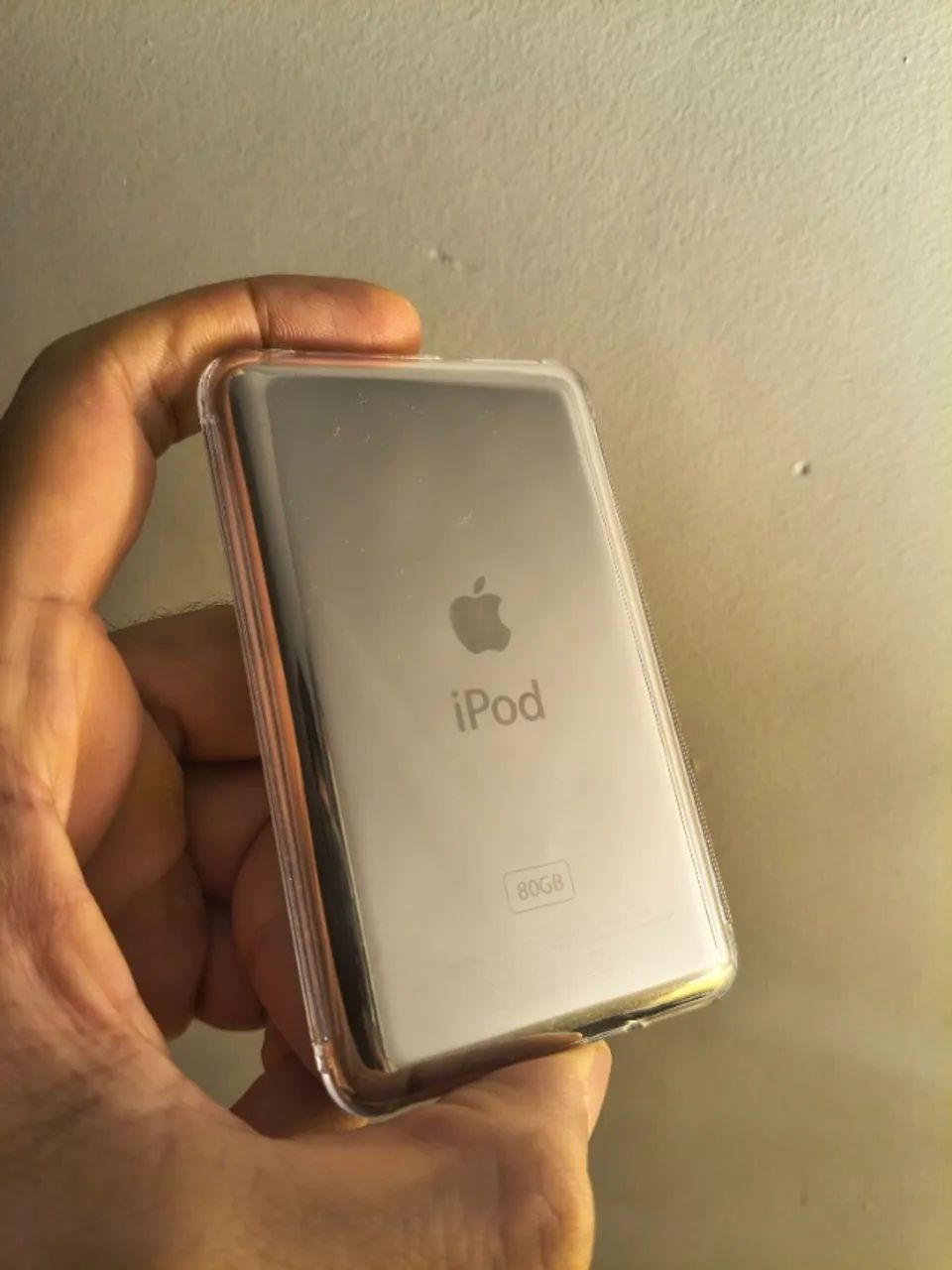 iPod Classic 5a geração branco - 80gb - bateria nova + capa + cabo