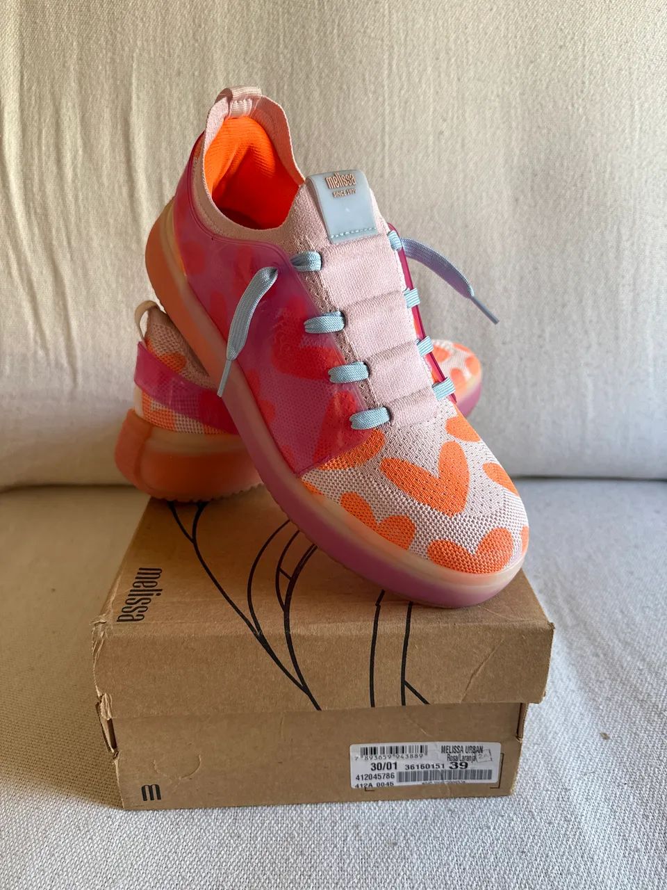 Tênis Melissa 39/40 