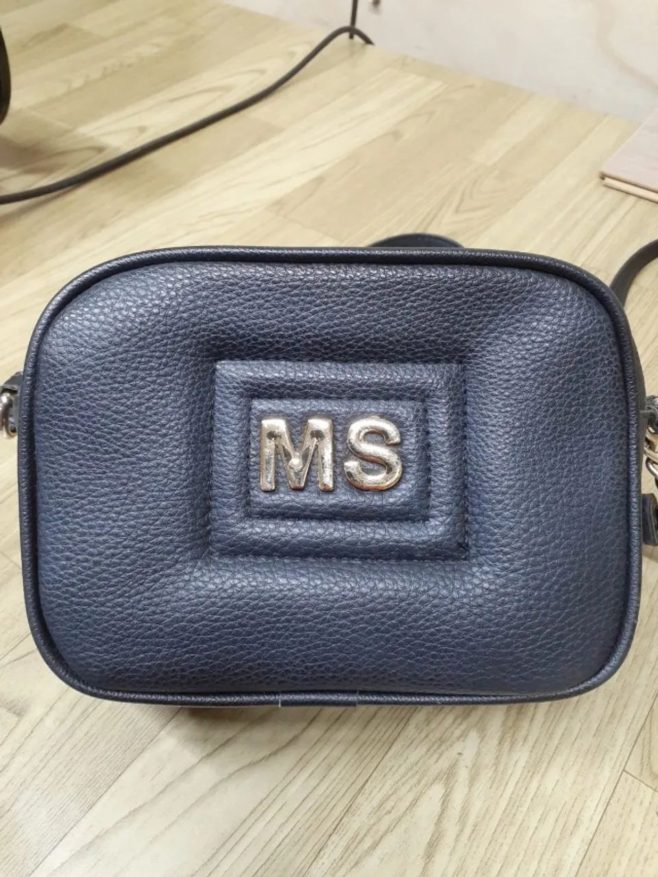Bolsa Monica Sanches preta transversal