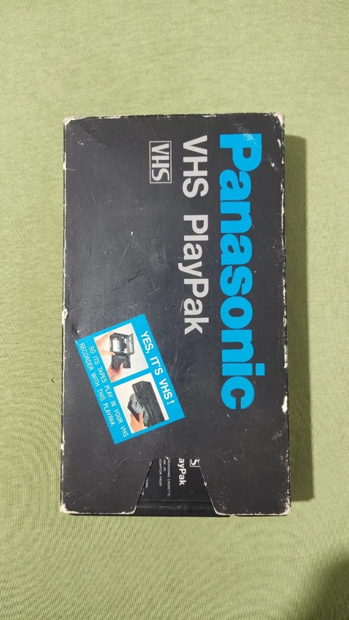 Adaptador conversor VHS Original Panasonic
