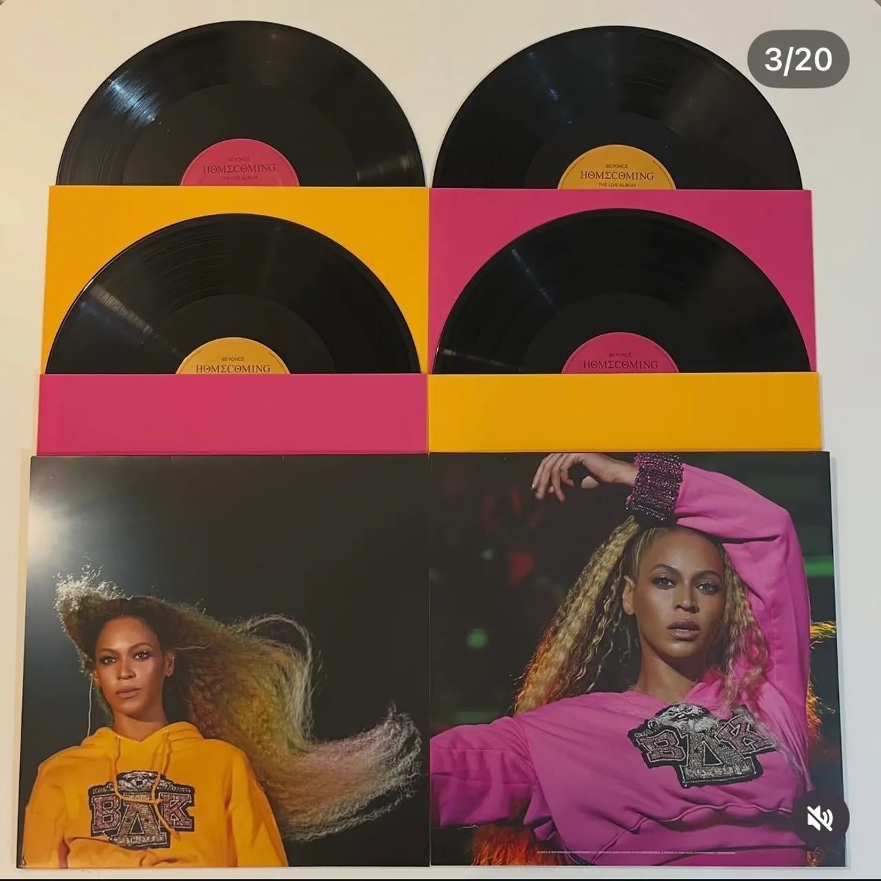 Beyoncé HOMECOMING: THE LIVE ALBUM [Disco de Vinil] - CDs, DVDs