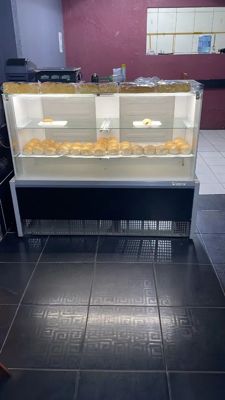 Expositor para padaria