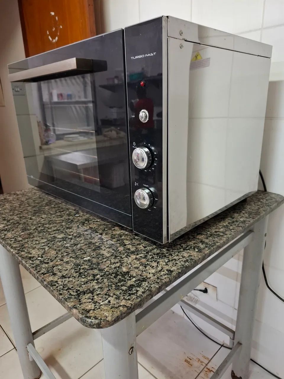 Forno elétrico Turbo Fast FISCHER excelente estado de conservação (127V) - Foto 3