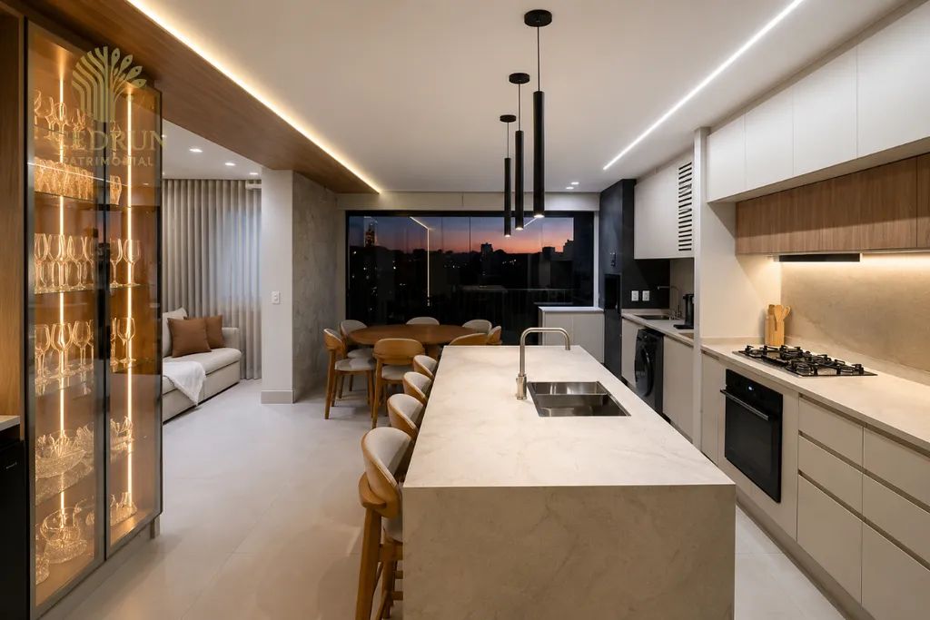 Apartamento mobiliado à venda em Maringá, Zona 07, Atto Sette, com 2 quartos, 72 m² e 2 va - Foto 4