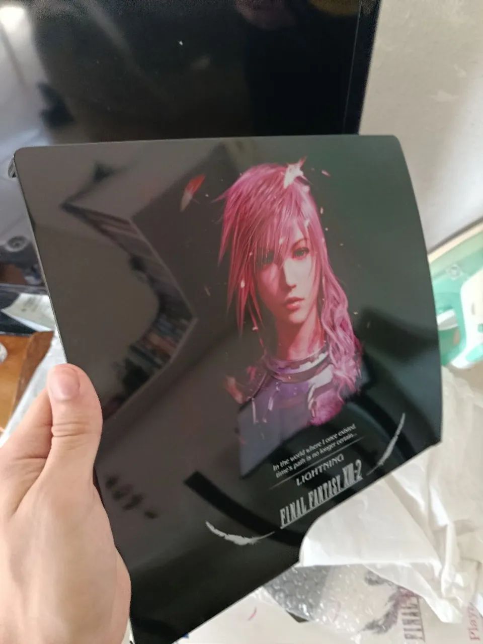 Final Fantasy face plate PS3 - Foto 2