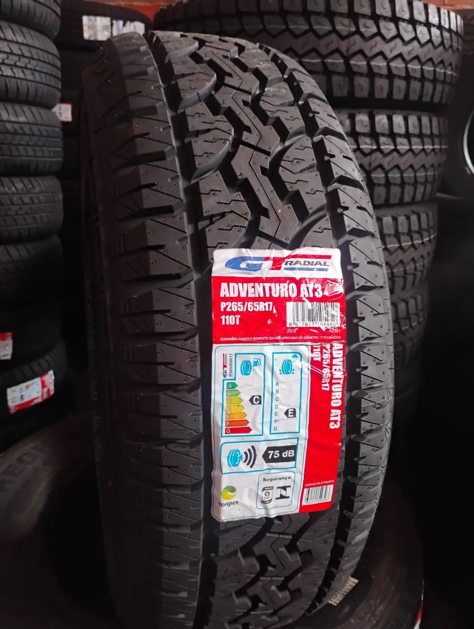 PNEU 265/65-17 GT RADIAL AT3 - Peças para carros, vans e