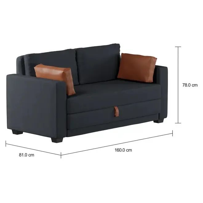 Sofá-cama Tok&Stok 2 lugares - Foto 5