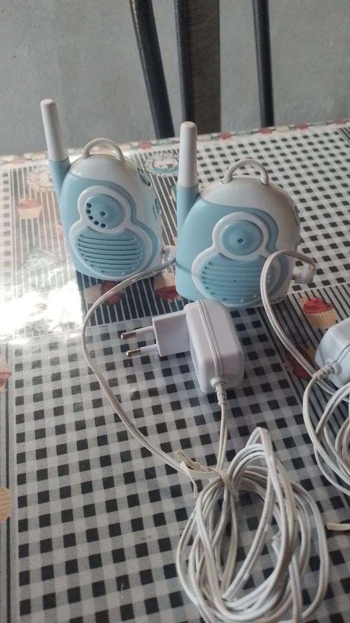 Babá eletrônica buba.  A pilha e a energia 