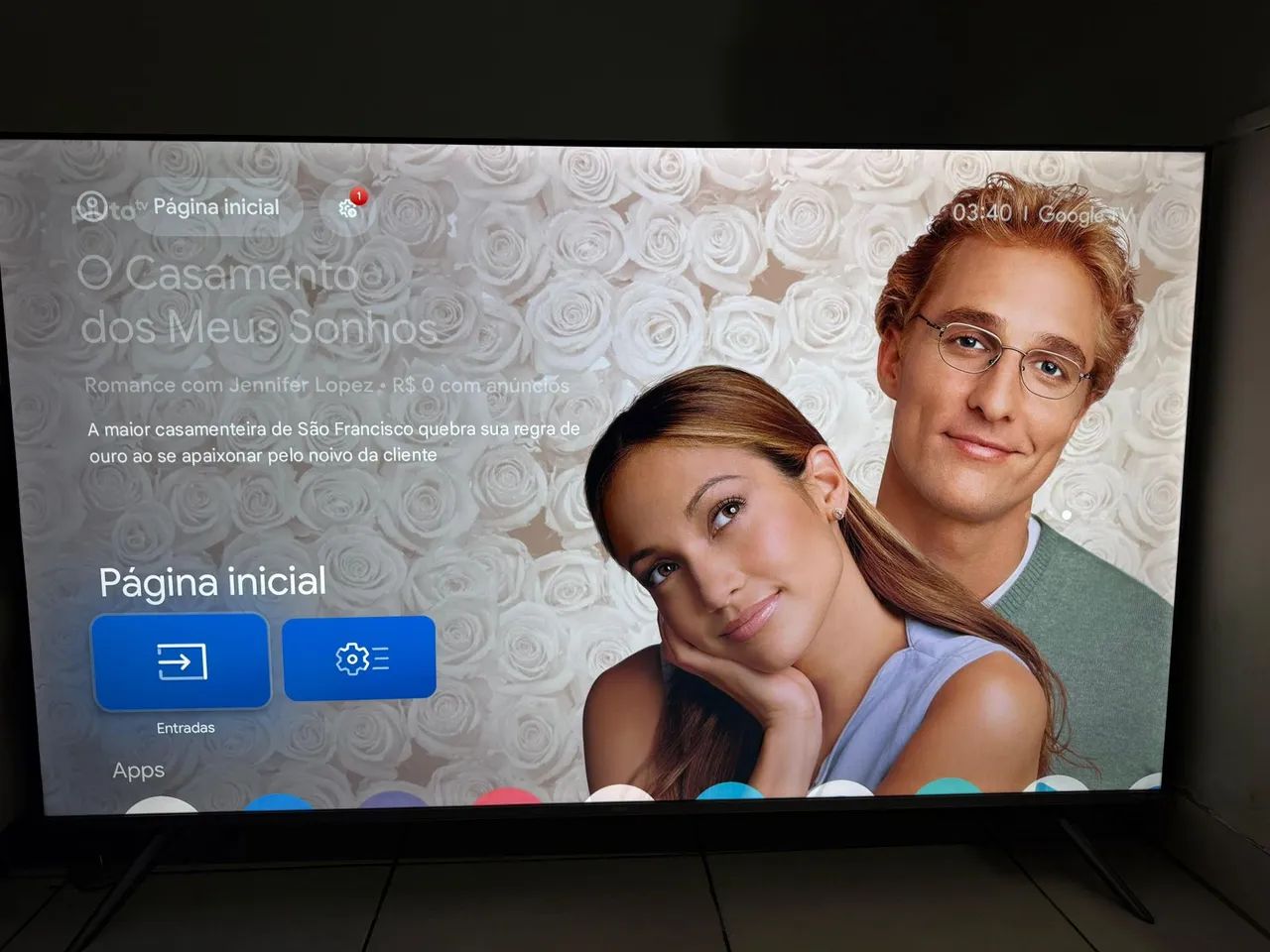 Televisão Philco 70 polegadas 4k ultra hd 2 meses de uso  - Foto 2