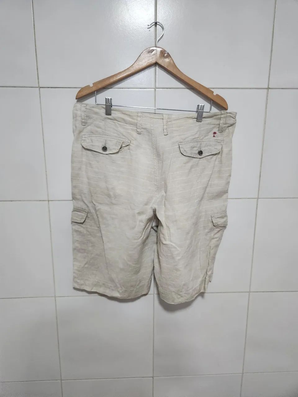Bermuda de linho ad style 48 - Foto 3