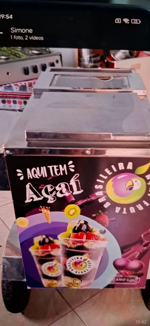 Carrinho de vende Assaí completo 