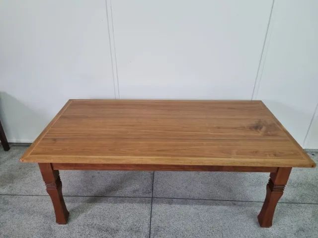 Mesa maciça de pau-óleo - Foto 4
