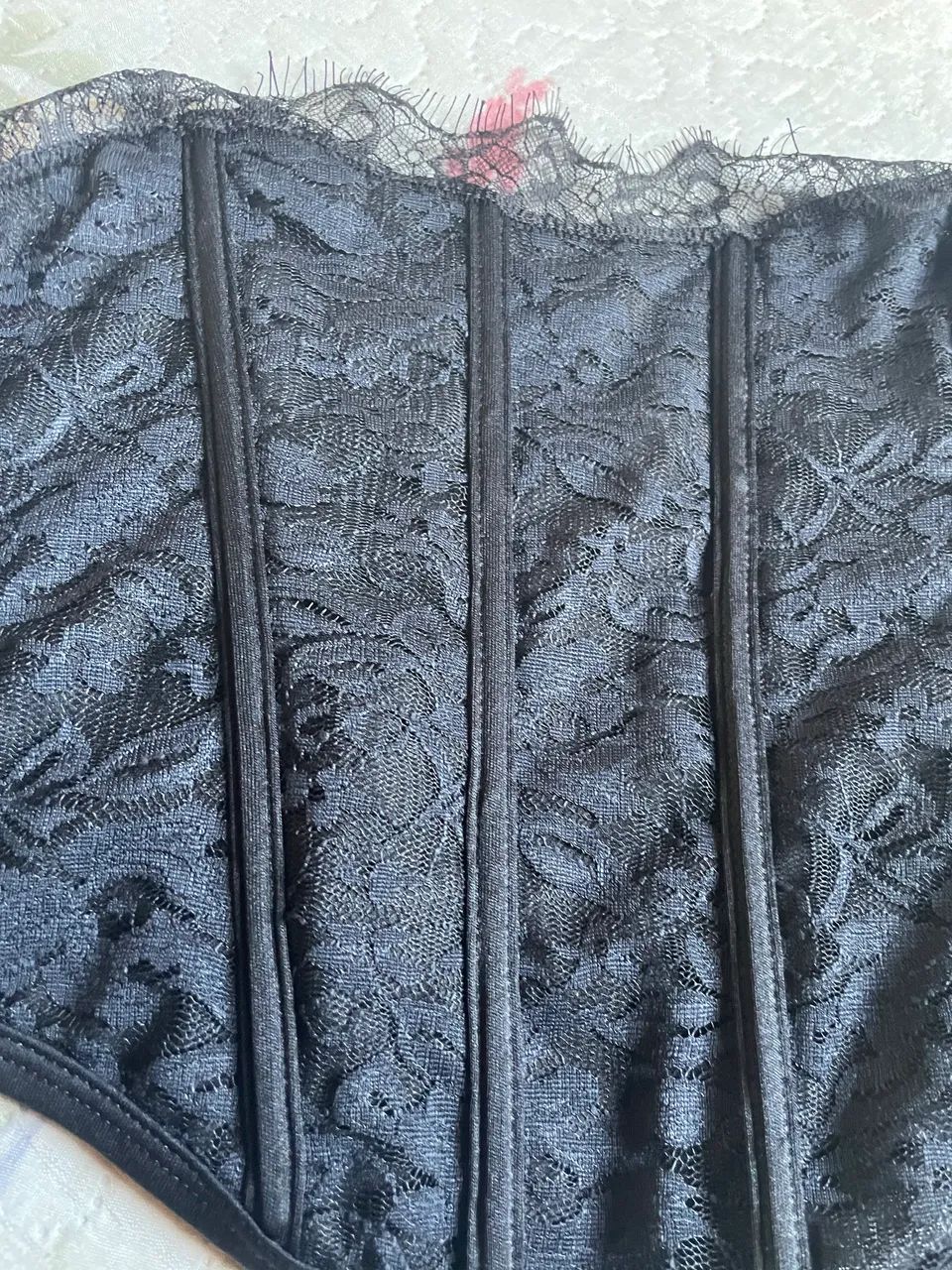 Cropped corselet renda  - Foto 3