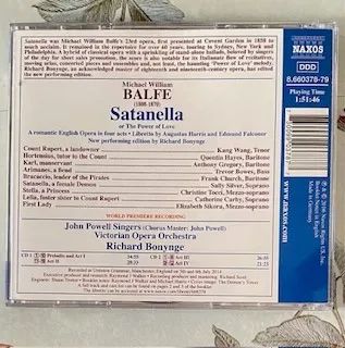 CD made in Germany: Satanella - Michael William Balfe - Foto 2