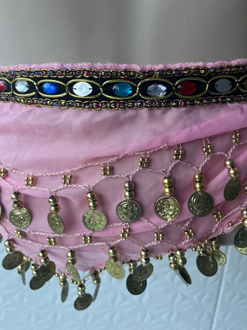 Saia dança do ventre carnaval  - Foto 4