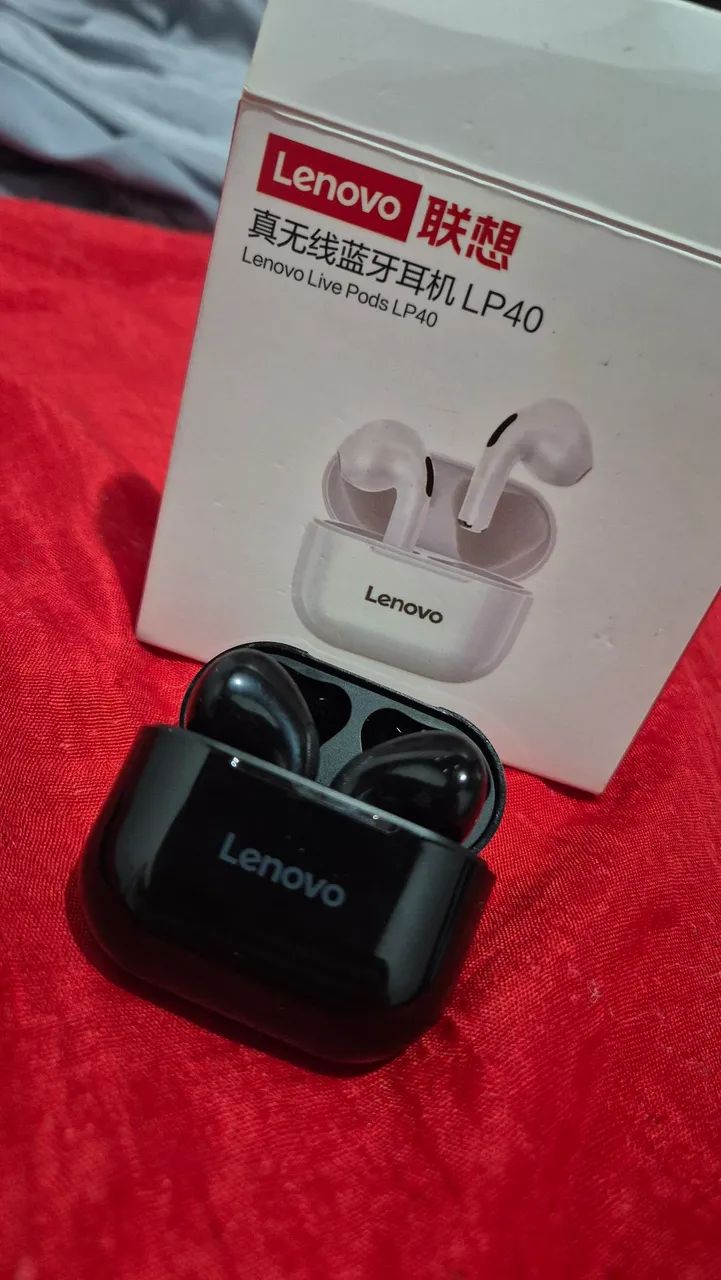 Fone de ouvido Lenovo LP40