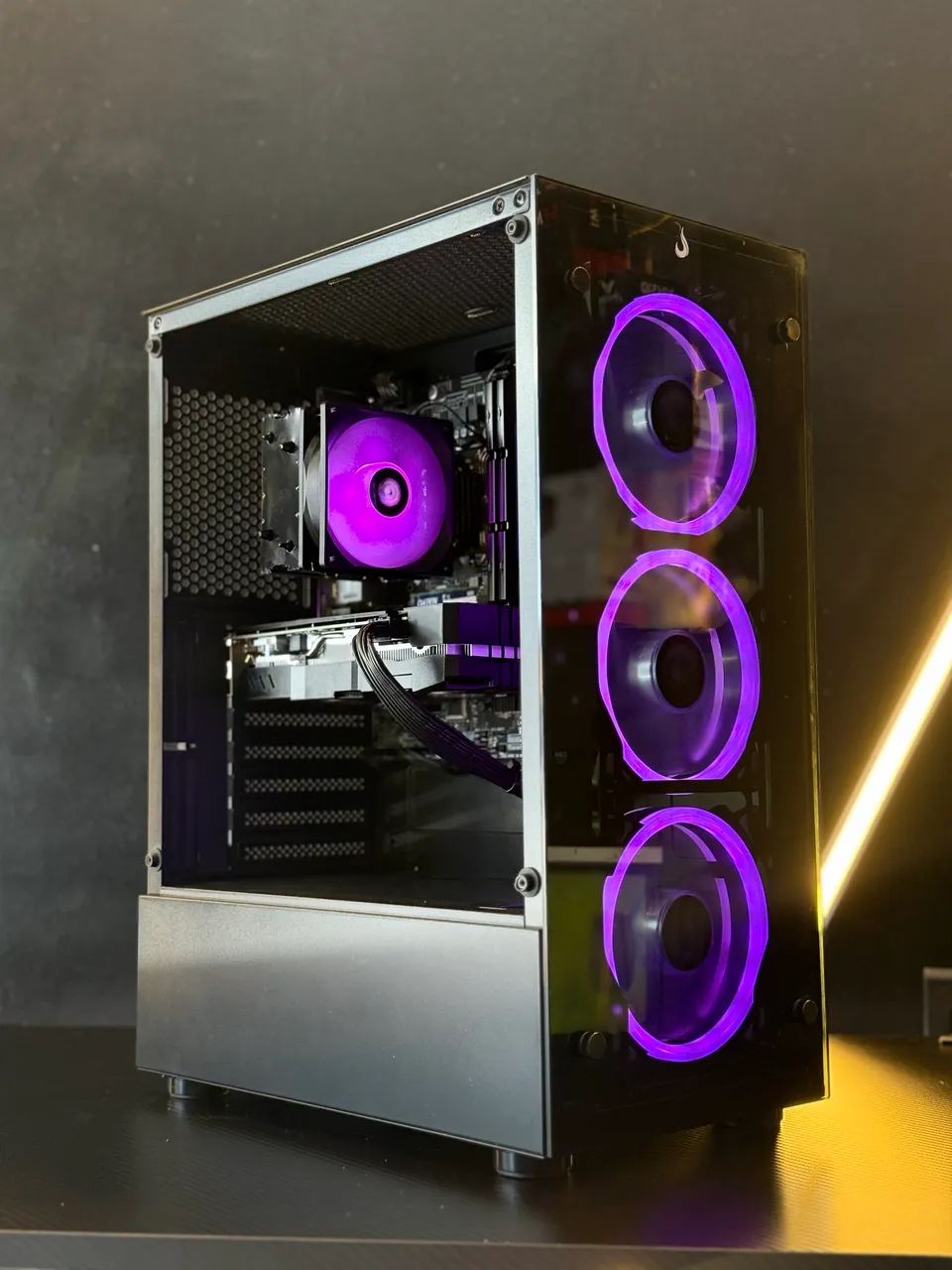 PC Gamer i5 10400F + RX580 + 16GB RAM - Foto 2