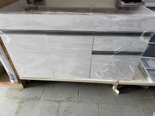 Gabinete de cozinha branco 120cm  - Foto 2