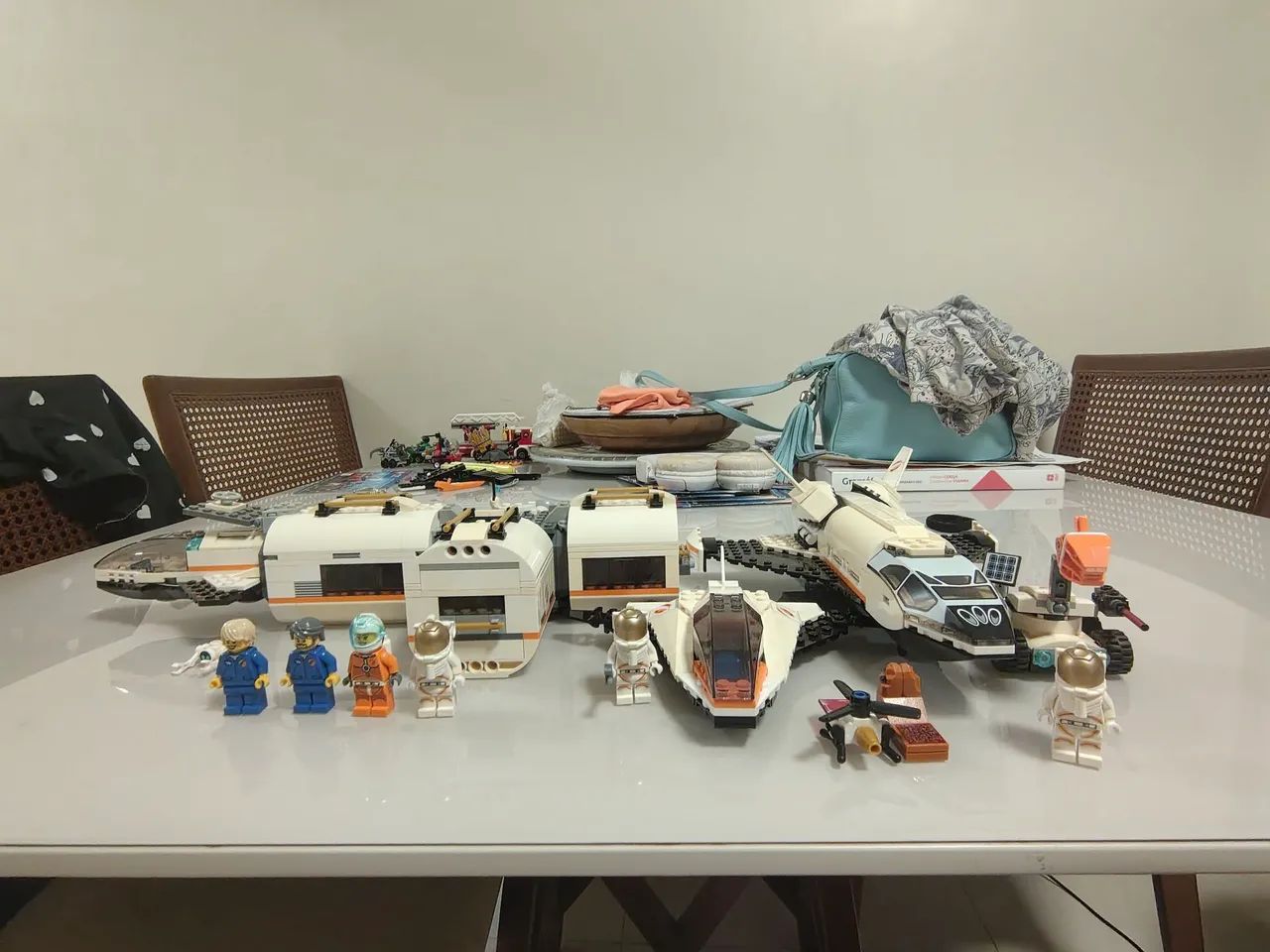 Kit lego espaço sets 60224, 60226 e 60227