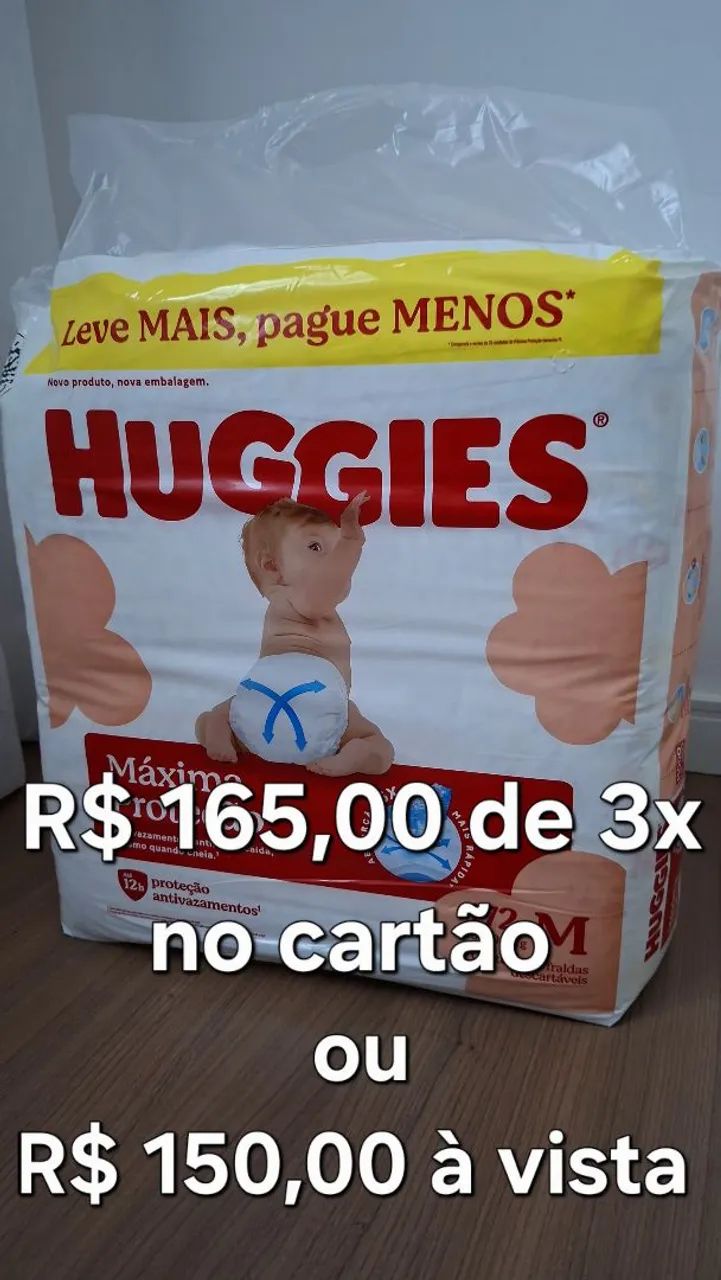 Fralda Huggies 