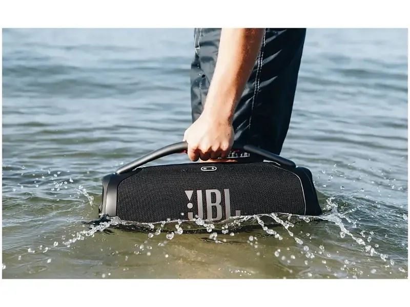 Caixa de Som Bluetooth JBL Boombox 3 Preto - Foto 5