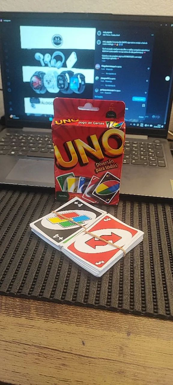 Jogo de Cartas UNO - com 108 cartas  - Foto 2