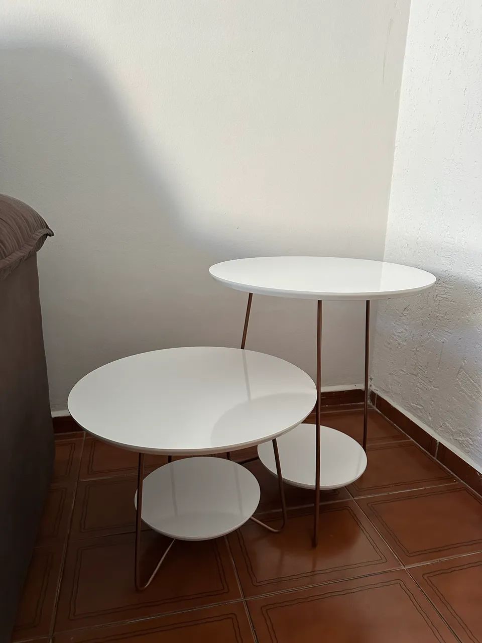 Conjunto Mesa Centro E Lateral Liz 