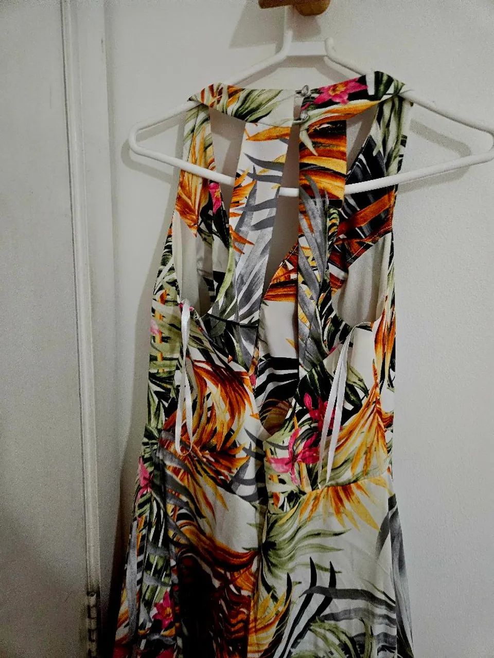 vestido longo de festa estampado  - Foto 3