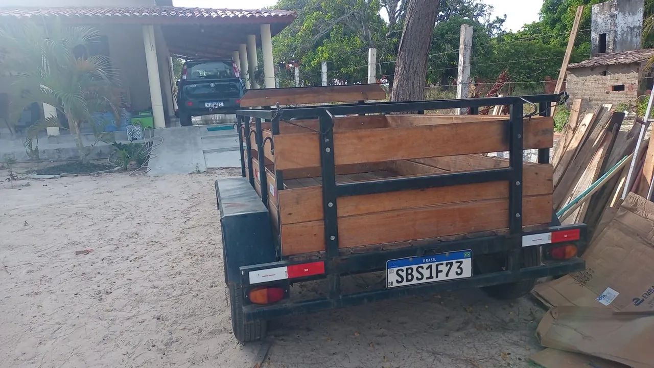 Carrocinha de 2 eixo  - Foto 2