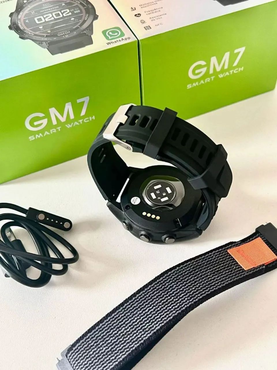 Relógio smartwatch GM7 - Foto 2