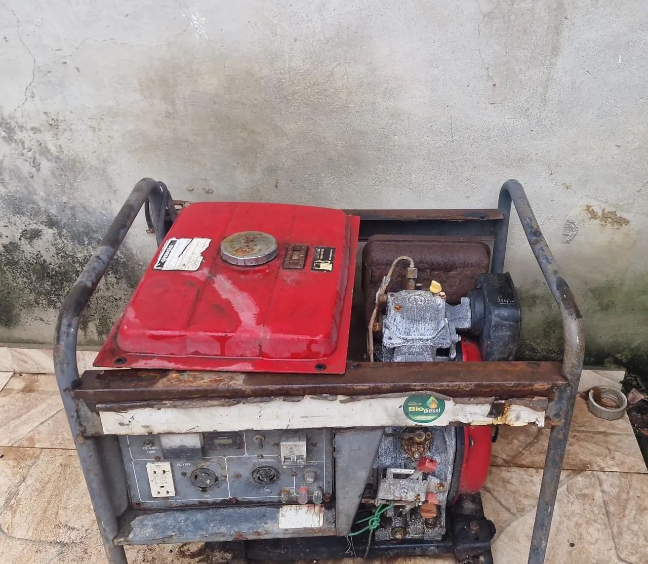 Gerador funcionado 3000w disel 