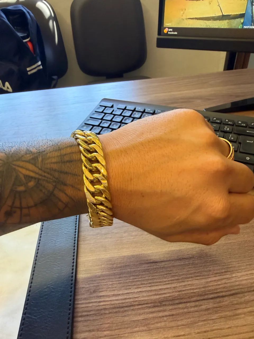 Pulseira ouro 43g  - Foto 2