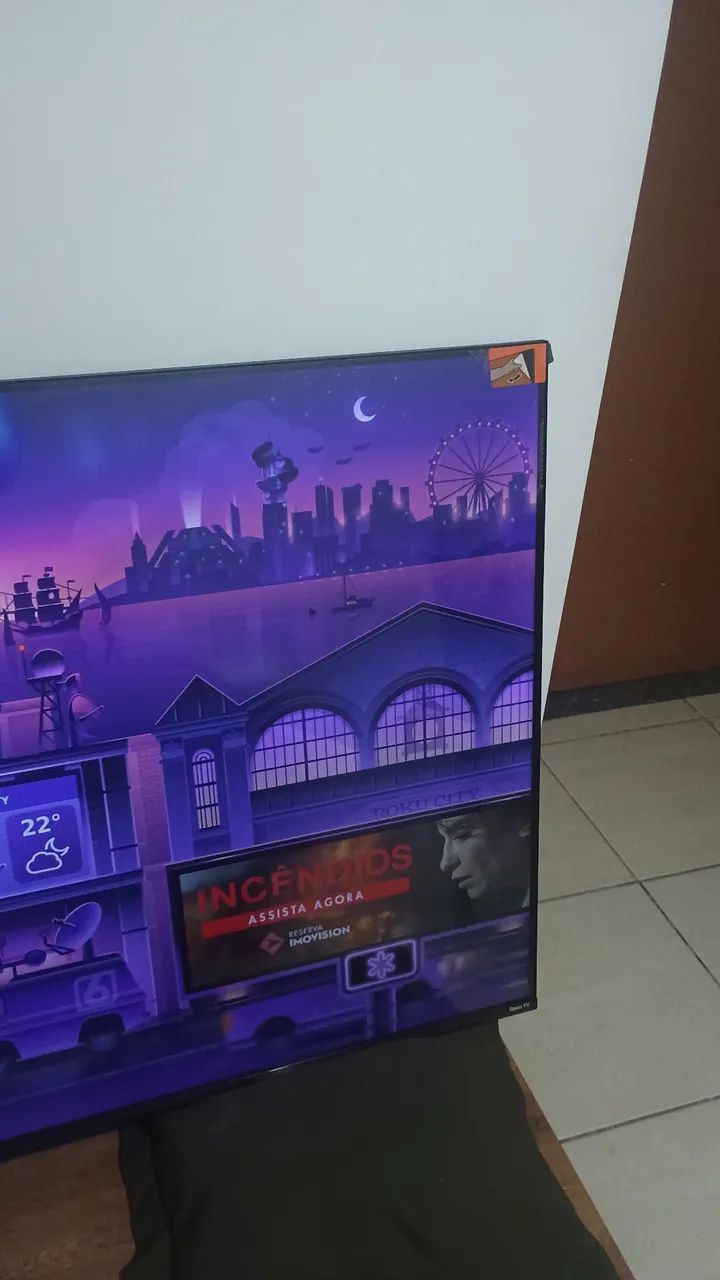 TV 4k SEMP 50 polegadas EXTREMAMENTE NOVA - Foto 2