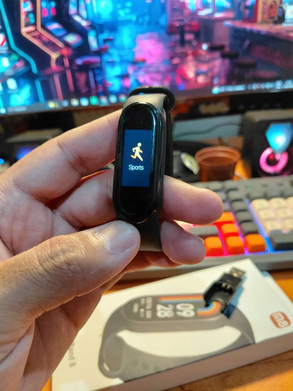 Smartband M8 - Novo - Entregamos  - Foto 4