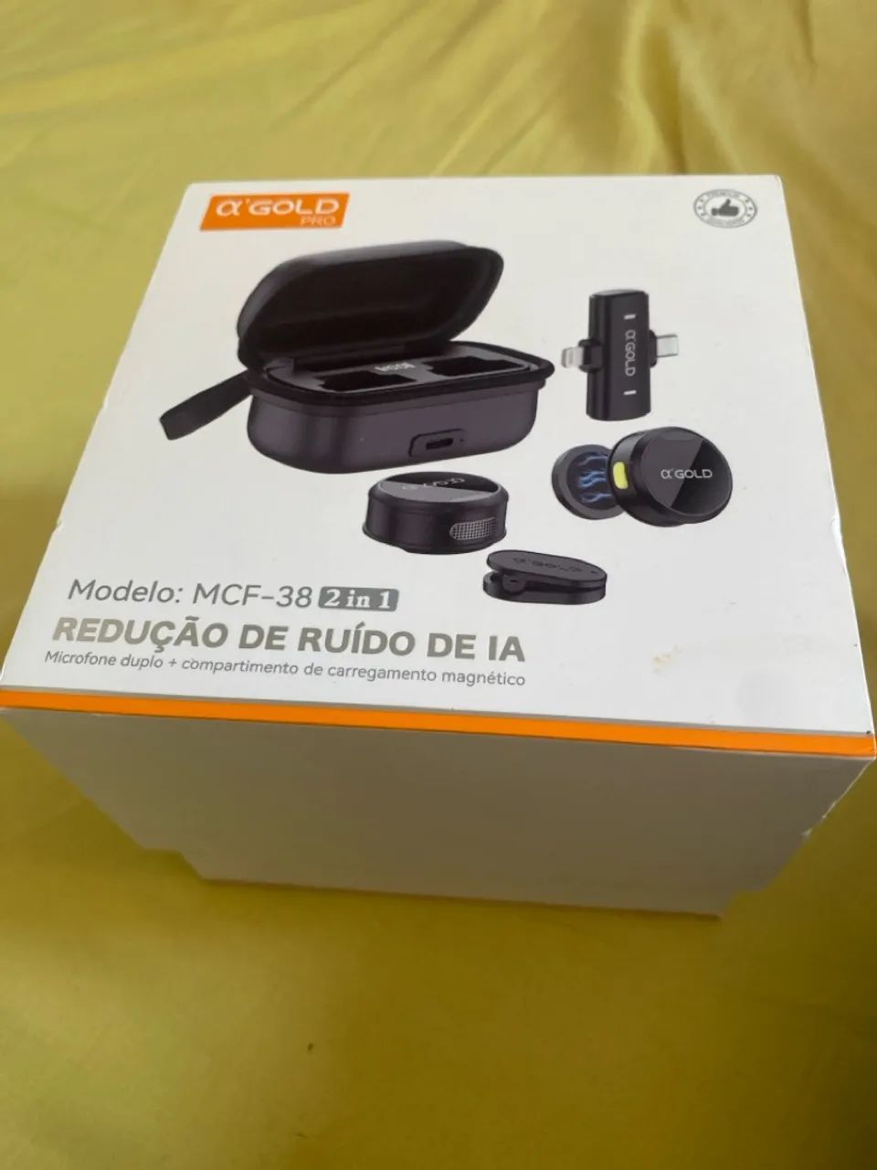 Microfone Gold pro
